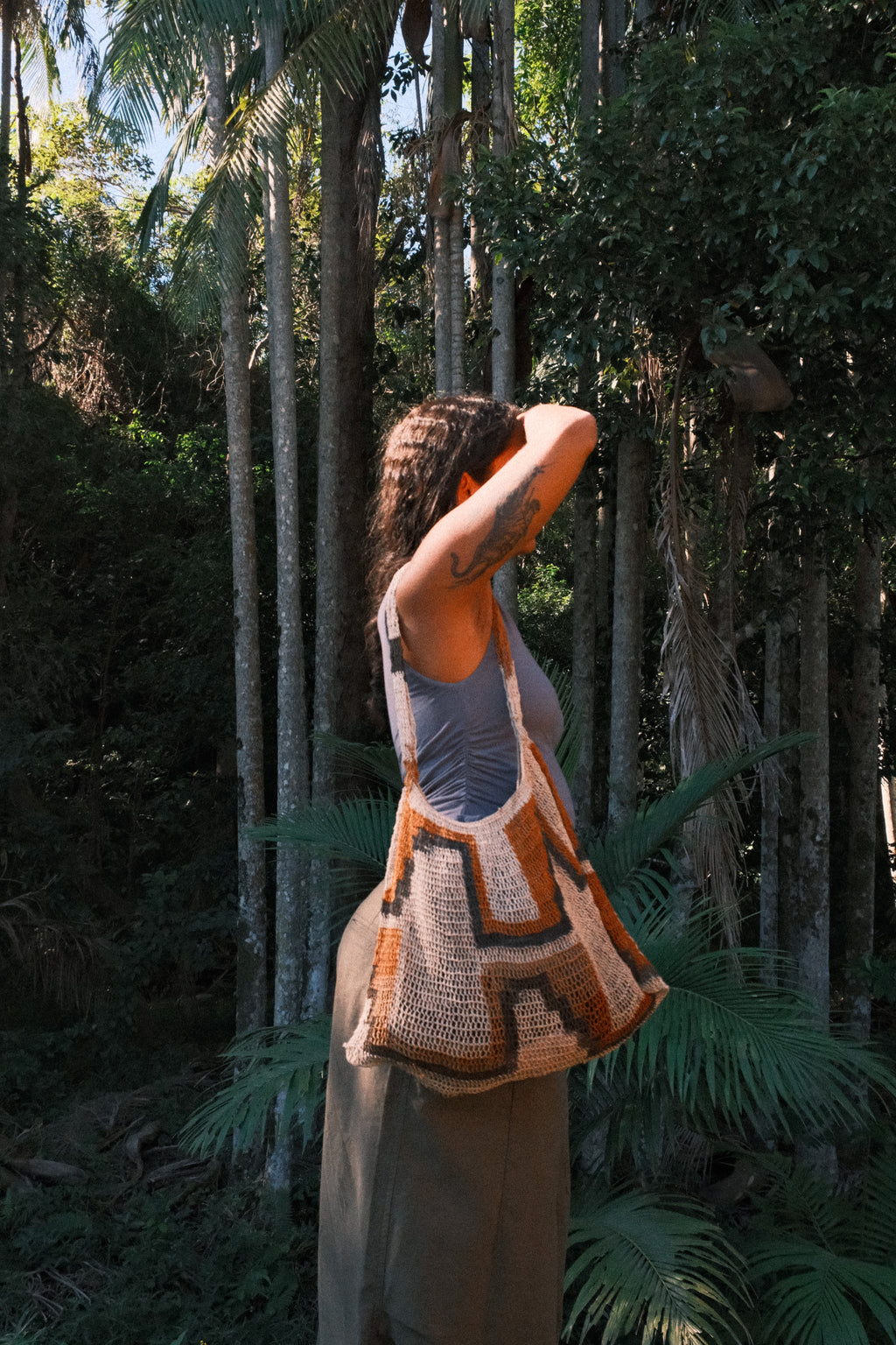 Sepik Krokodile Bilum